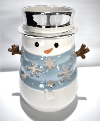 bath and body works snowman candle